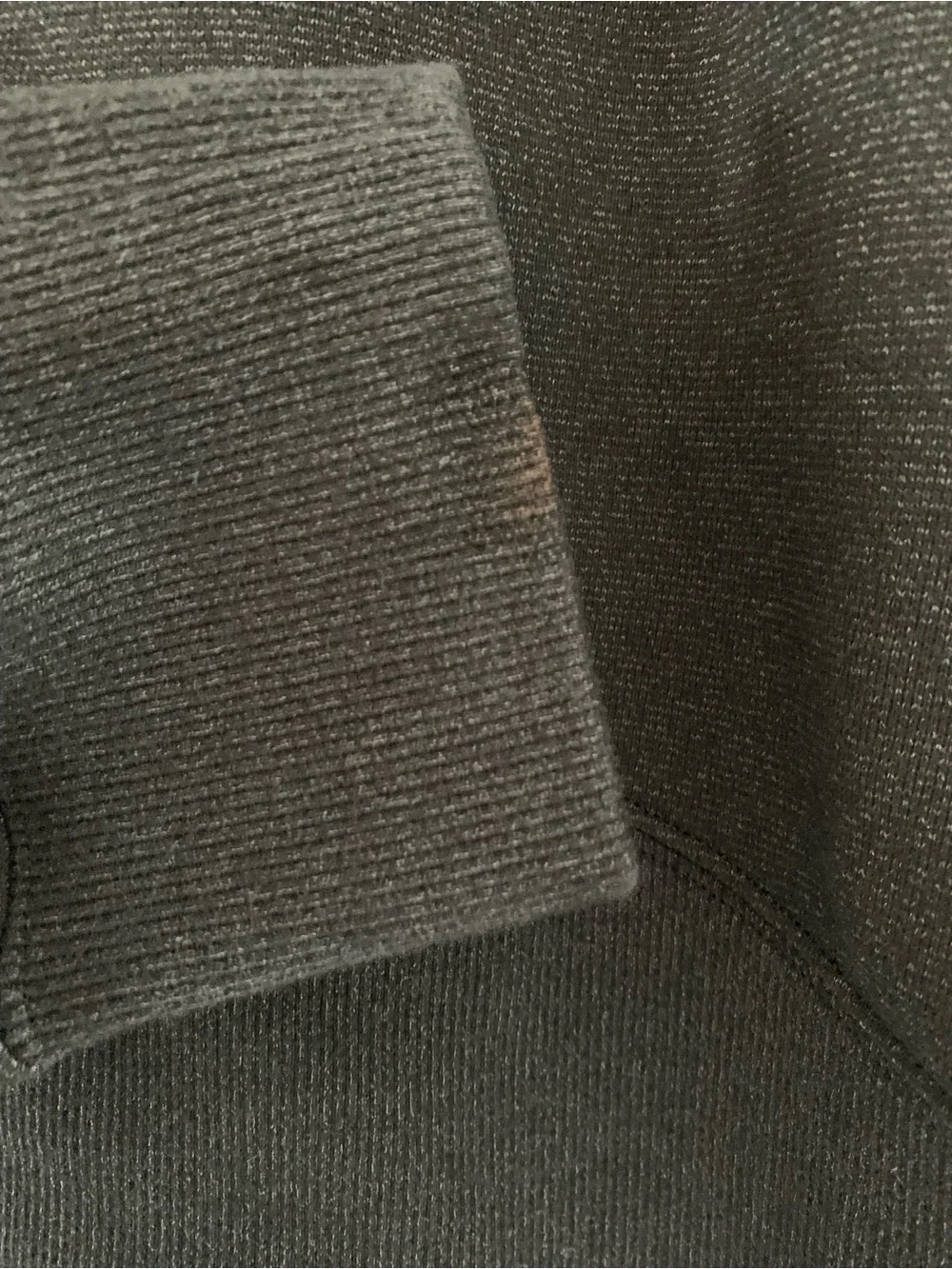 LULULEMON Loungeful Cropped Hoodie *spark Black/Gray size 10 - Picture 11 of 11
